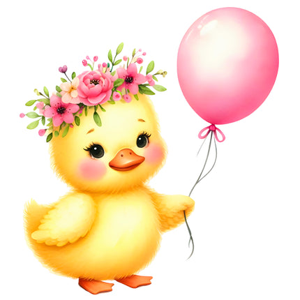 Duck Duckling 100% Cotton Fabric Panel Block R2775