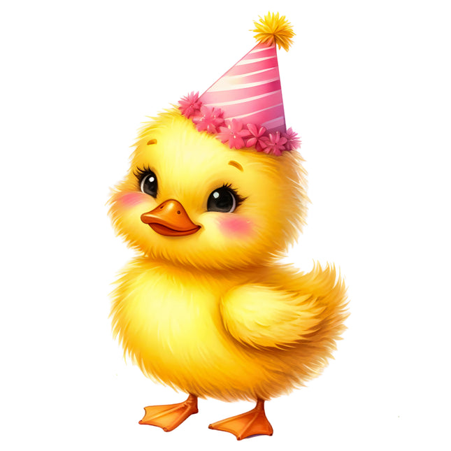 Duck Duckling 100% Cotton Fabric Panel Block R2813