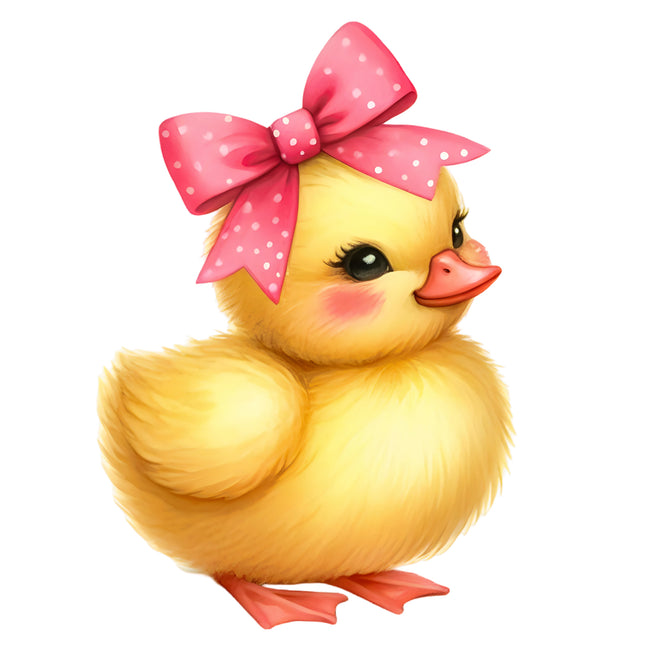 Duck Duckling 100% Cotton Fabric Panel Block R2834