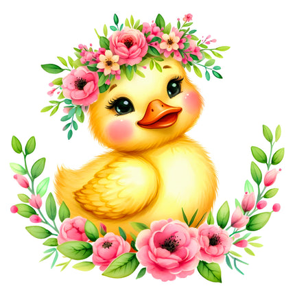 Duck Duckling 100% Cotton Fabric Panel Block R28800
