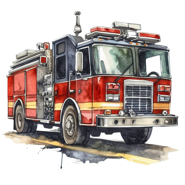 fire truck fabric panel