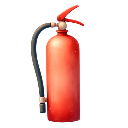Fire Extinguisher 100% Cotton Fabric Panel Block R30300