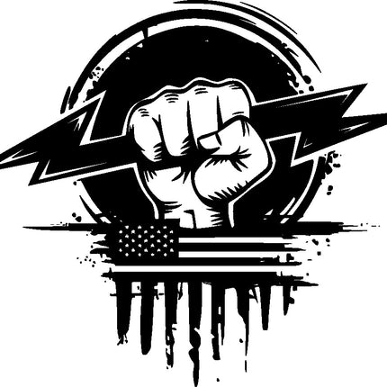 Electrician 100% Cotton Fabric Panel Block S1020