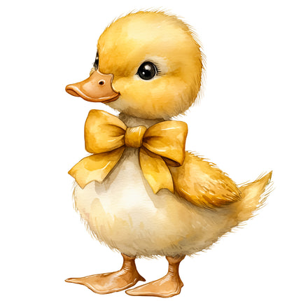 Duck Duckling 100% Cotton Fabric Panel Block S120