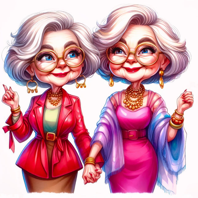 Best Friends 100% Cotton Fabric Panel Block S4122