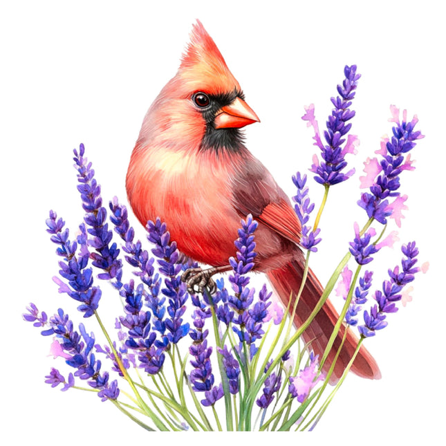 Cardinal 100% Cotton Fabric Panel Block S4146