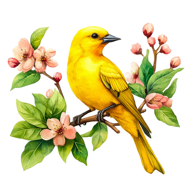 Canary 100% Cotton Fabric Panel Block S4151