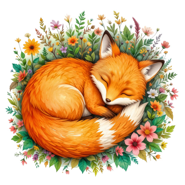 fox fabric panel