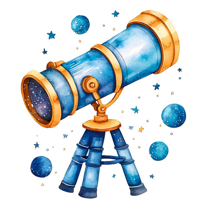 Telescope Space 100% Cotton Fabric Panel Block SA58
