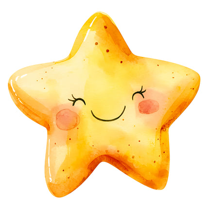 Star 100% Cotton Fabric Panel Block SA64