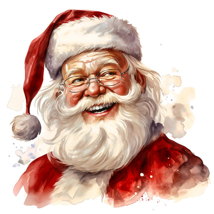 Santa Claus fabric panel