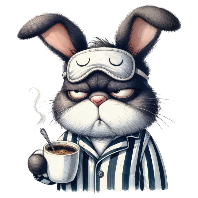 sleepy rabbit panel for quilting 