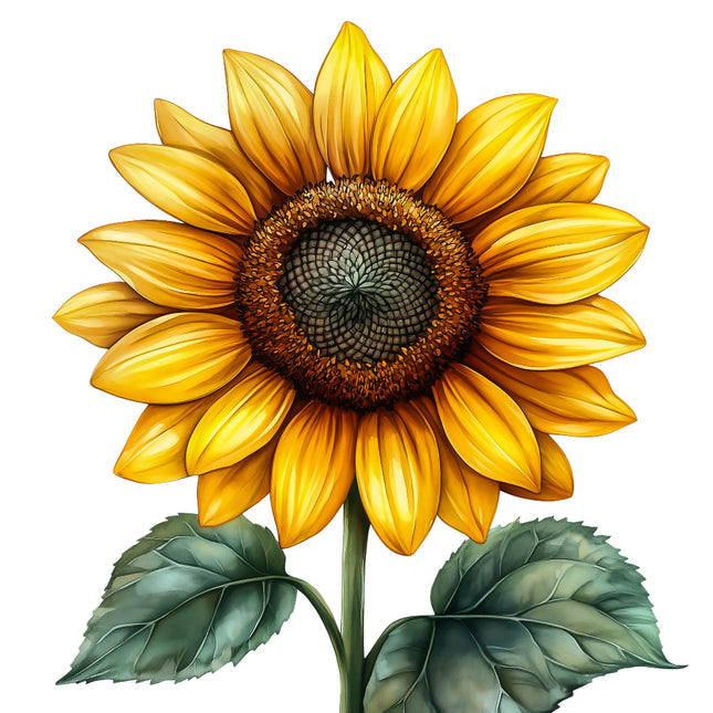 sunflower fabric panel