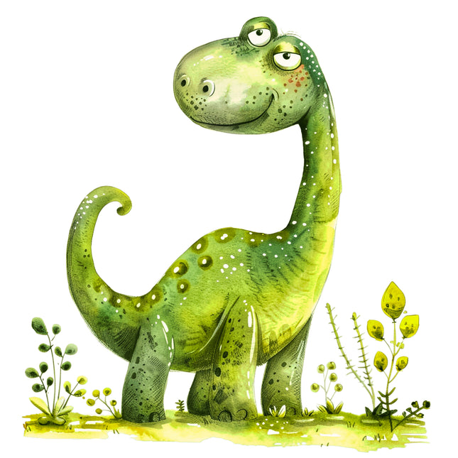 Dinosaur 100% Cotton Fabric Panel Block T384