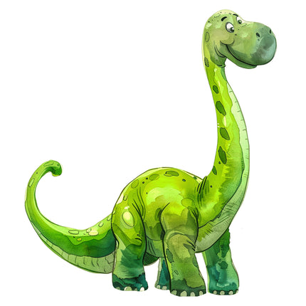 green dinosaur fabric panel