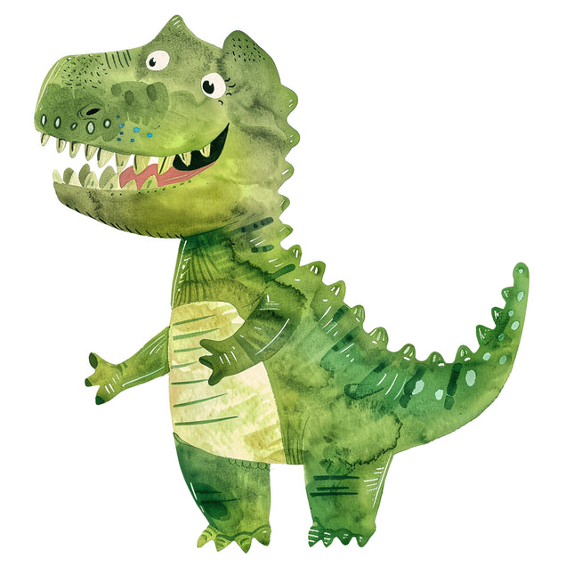 Dinosaur 100% Cotton Fabric Panel Block T389