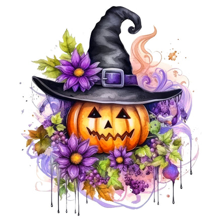 Halloween fabric panel