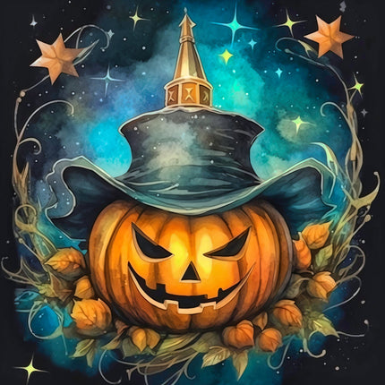 Halloween fabric panel