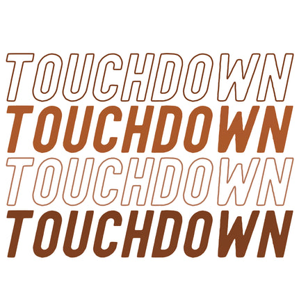 Touchdown 100% Cotton Fabric Panel Block T705