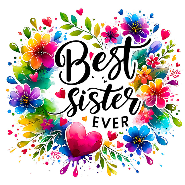 sisters fabric panel