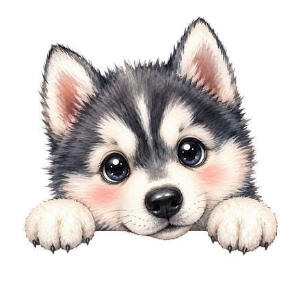 puppy fabric panel