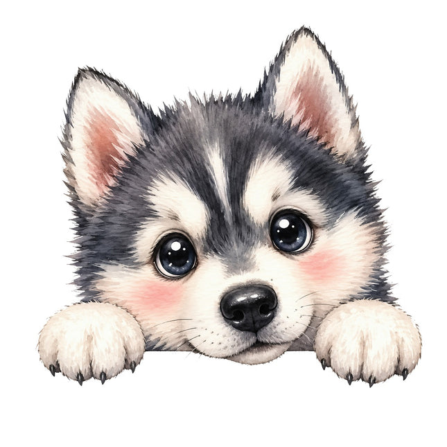 puppy fabric panel