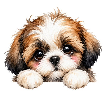puppy fabric panel