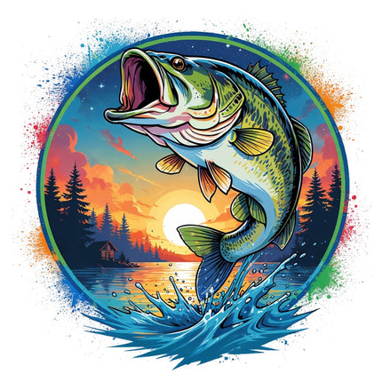 fish fabric panel