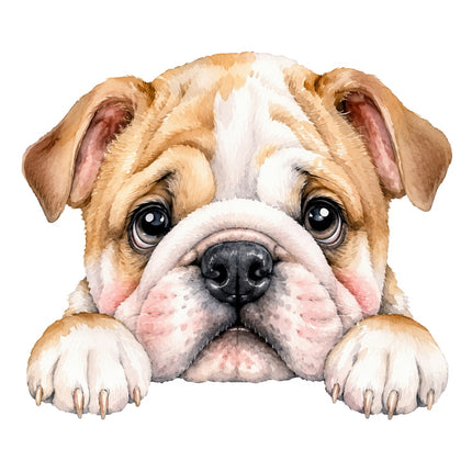 puppy fabric panel
