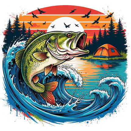 fishing fabric panel