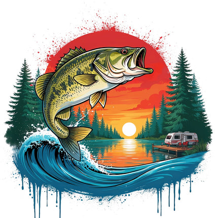 fishing fabric panel