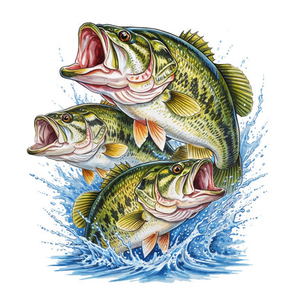 fish fabric panel