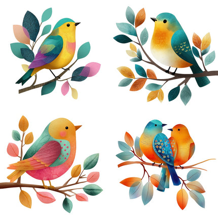 6" bird quilt blocks