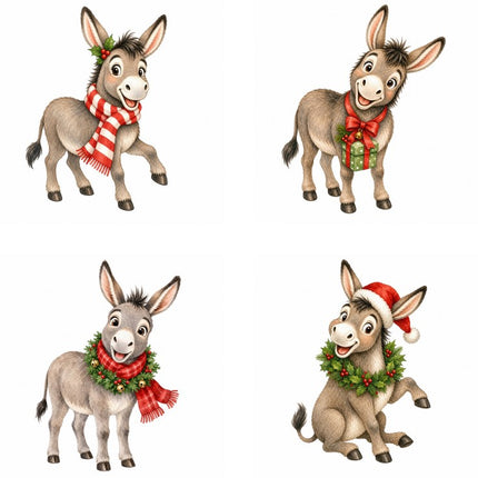 donkey 6" quilt blocks