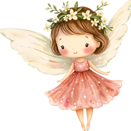 Fairy 100% Cotton Fabric Panel Block AC1950