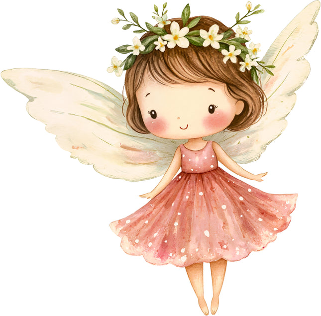 Fairy 100% Cotton Fabric Panel Block AC1950