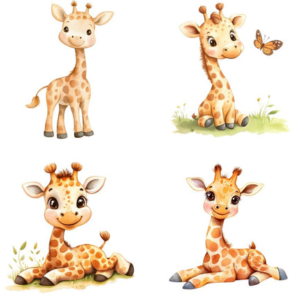 giraffe 6" quilt blocks