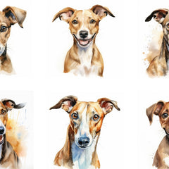 greyhound quilt squares