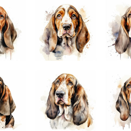 basset hound quilt blocks