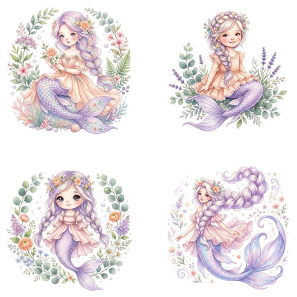 mermaid quilt blocks